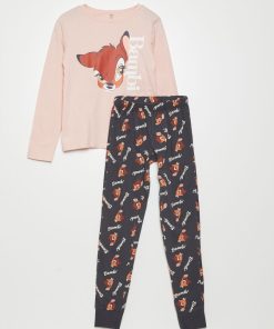 Pyjama long 'DS' en jersey - 2 pièces - BAMBI