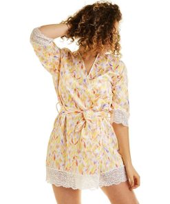 Kimono PAMPA - Camille Cerf & Pomm'Poire - Blanc