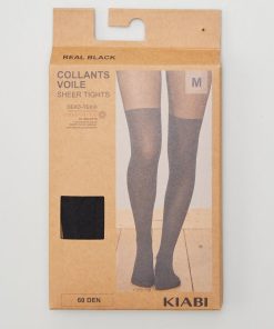 Collants en voile - noir