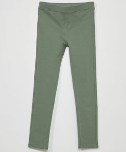 Jegging uni - Vert