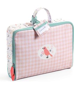 Accessoire pour poupon Poméa 32 cm : Valise de voyage - N/A