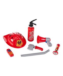 Set de pompier avec casque - Jeu d'imitation - N/A