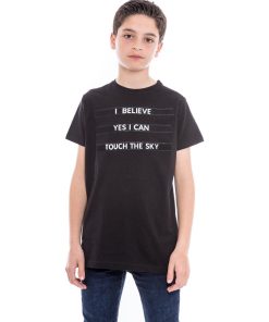 T-shirt col rond NALISTO BOY - Noir
