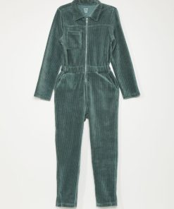 Combinaison en velours - Vert
