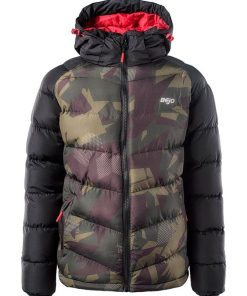 Bejo - Veste matelassée BALDEY - Noir Kaki