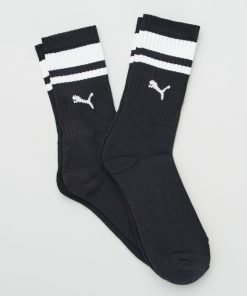 Chaussettes hautes 'Puma' - Lot de 2 - Noir