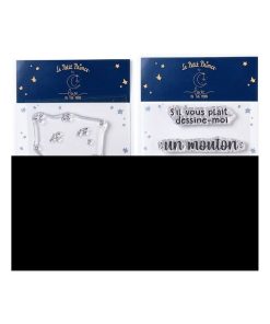 4 Tampons transparents Le Petit Prince Astéroïd et Mouton - N/A