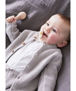 M&m cardigan tricot BIO - Gris