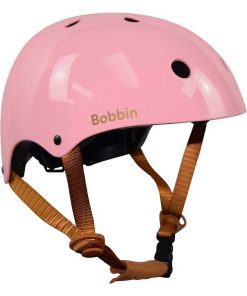 Casque vélo rose Bobbin - Rose