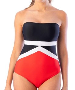 Maillot de bain 1 pièce gainant Bianca - Noir