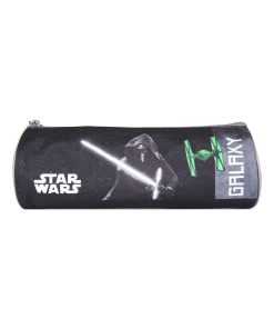 BAGTROTTER Trousse scolaire ronde Star Wars Noire - Gris Noir