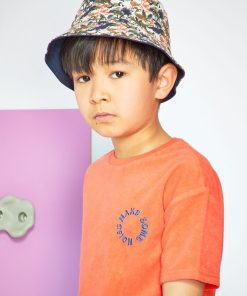 T-shirt en maille éponge - Rose