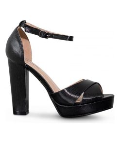 Sandales Kebello - Noir Noir
