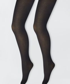 Lot de 2 collants - noir