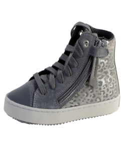 Basket Geox Enfant J Kalispera G.d - Gris
