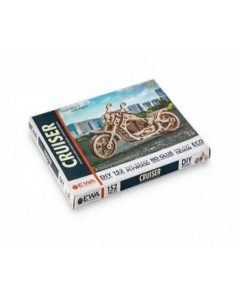 Moto Cruiser Maquette En Bois - N/A
