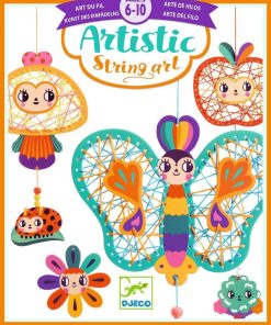 Kit artistique : Art du fil : Le Jardin - N/A