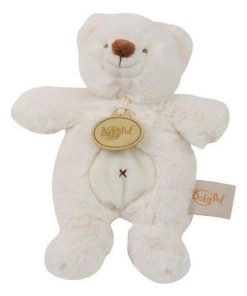 doudou Babynat Ours Blanc BN562 Les Calins Pantin - Blanc
