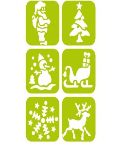 Pochoirs De Fenetre Special Noel - N/A