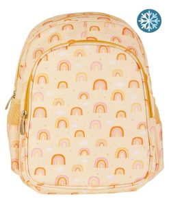 Sac à dos avec poche isotherme Arc-en-ciel - Jaune