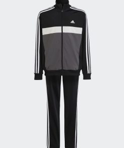 Ensemble de sport 'adidas' - sweat zippé + jogging - Noir