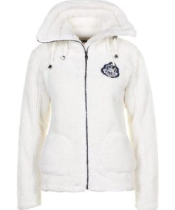 Blouson polaire femme ASANA - Ecru