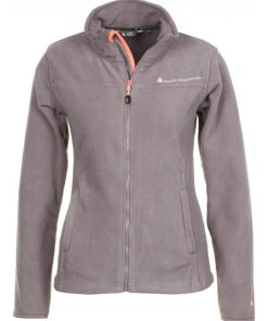 Blouson polaire femme ACESARE - Gris taupe