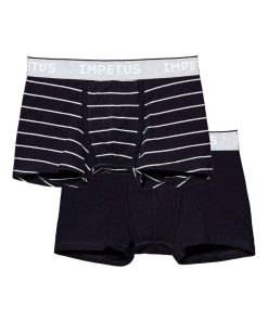Pack de 2 boxers en coton bio - Bleu