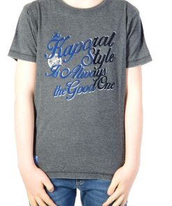 T-shirt Kaporal Enfant Dumb Black - Gris