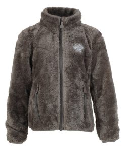 Veste polaire fille FARIANE - Gris taupe
