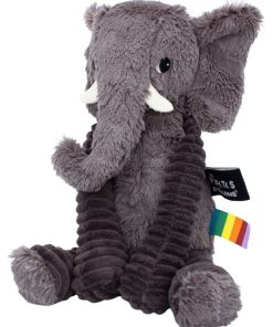 Peluche Les Ptipotos Dimoitou L'éléphant Gris (35 Cm) - Gris