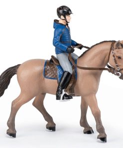 Cheval de promenade et son cavalier - N/A