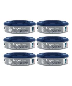Pack de 6 recharges octogonales pour poubelle à couches Dress Up - N/A