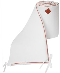 Tour de lit universel en gaze de coton, Jeanne - Blanc
