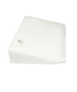 Eveil Et Nature Coussin Incliné Velours Coton Bio - Blanc