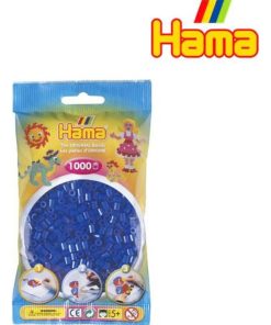 Perles en sachet - Bleu néon - N/A