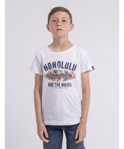 T-shirt col rond NIROULIO-J - Blanc
