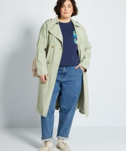 Trench fluide - Vert