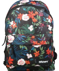 BAGTROTTER Mini sac à dos 1 compartiment Offshore Fleurs Multicolore - Multicolore