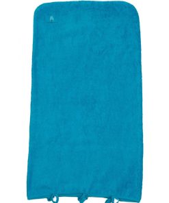 Eveil Et Nature Housse Matelas À Langer, Élastique Coton Bio - Bleu turquoise