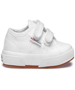 Basket Superga Enfant Cotjstrap Classic - Blanc