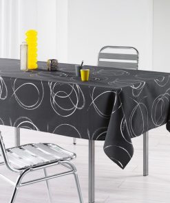 Nappe metallise Collection Bully - gris anthracite