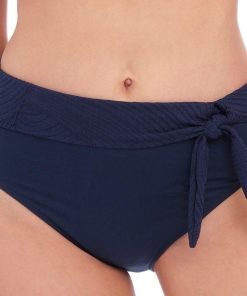 Bas de maillot de bain taille haute Ottawa - Bleu