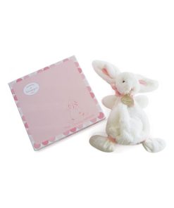 Lapin Bonbon Doudou Cie Rose - Rose