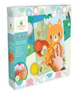 Babyssimo - peinture aux doigts animaux de la foret - N/A