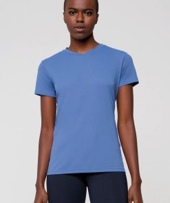 Haut de fitness Sport Fit Indigo ANTI UV - UV Line - Bleu