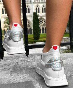 Socquettes En Coton Amour- Sockup- 35-42 - Blanc