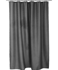 Rideau de douche Collection Quartz - gris anthracite