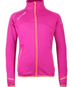 Blouson polarshell fille GACLIMATE - Rose fushia