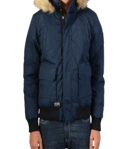 Blouson Redskins Junior Weave Navy - Bleu